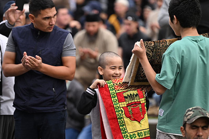 Как в Москве отмечают Курбан-байрам