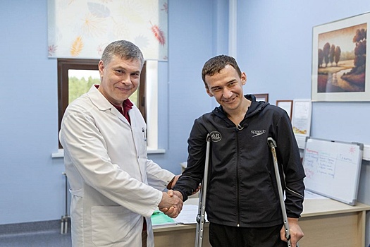 V novosibirske vpervye v rossii implantirovali otechestvennyj protez nogi df6cf34.jpg