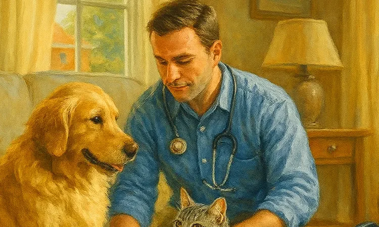 Ветеринар на дом: забота о питомцах без лишнего стресса