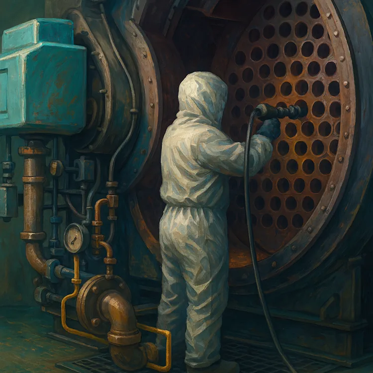 Очистка теплообменника котла